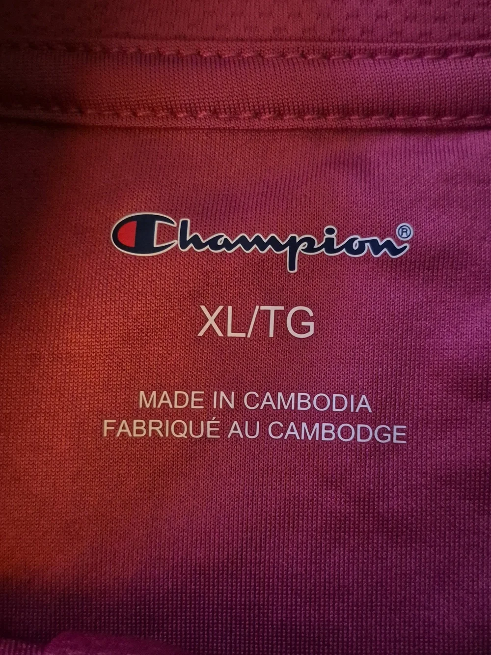 XL: 🩷Champion 1/3 Zip Active wear Top - Picture 5 of 9